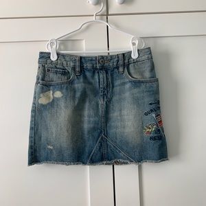 Ralph Lauren’s mini skirt
